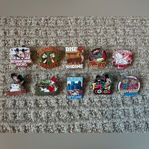 ($10,000 value) Exclusive Disney Japan pins